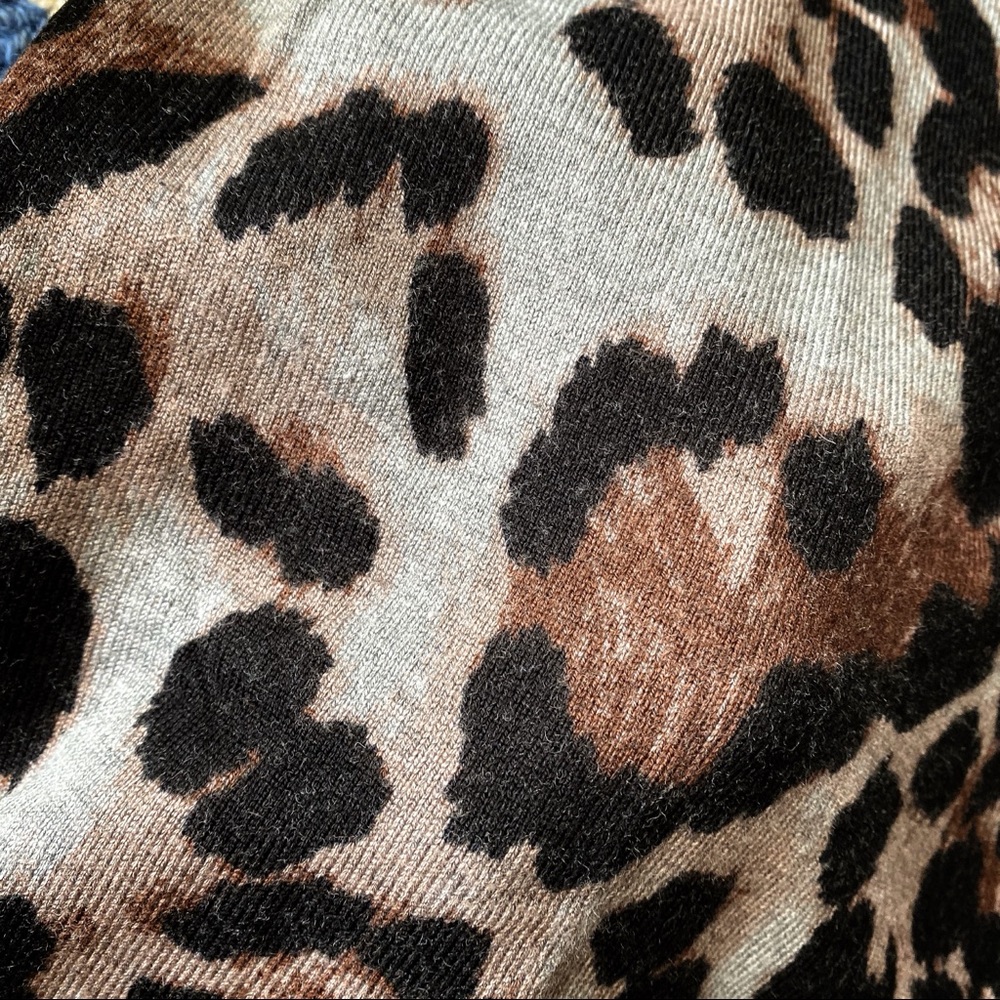 🐆 PAPAYA BLACK LEOPARD PRINT KNIT JUMPER! - Picture 7 of 9